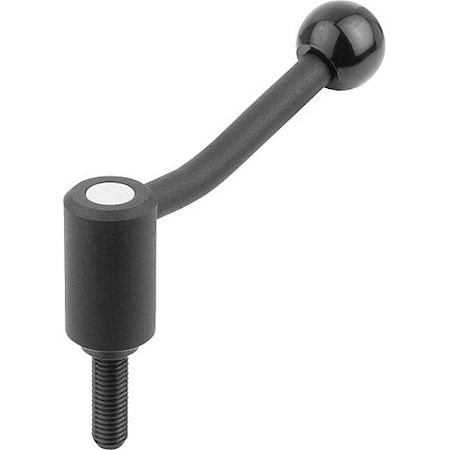 Adjustable Tension Levers, With External Thread, Inch, 20°